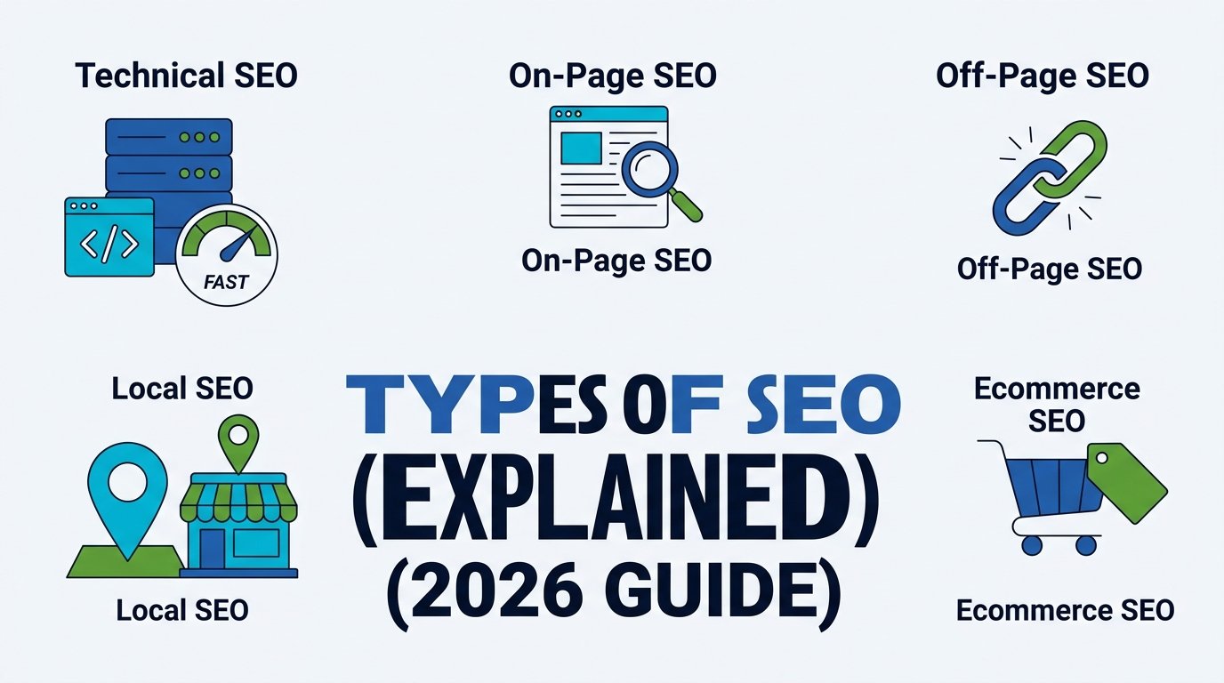 Types of SEO Explained (Full 2026 Guide)